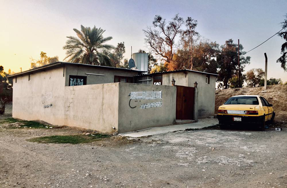 كركوك/ كانون الثاني 2022/ منزل مشيّد على أراضي متجاوزة عليها  في حي المسيجة بمنطقة عرفة تصوير: كركوك ناو