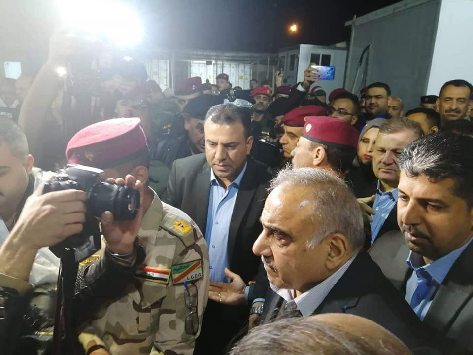Ninewa - Irak Başbakanı Adil Abdul-Mehdi, 21 Mart 2019 tarihinde, Musul morguna geldi. Fotoğraf: KirkukNow
