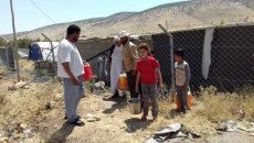 Ezidi displaced families in Mount Shingal camps face water shortages