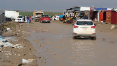 Muddy road is barrier to IDPs mobility