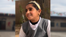 Arab IDP girl top student at Kurdish school