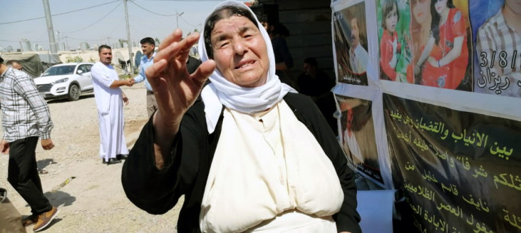 Broken Ezidi heart: Mother Shamé experiences ISIS horrors