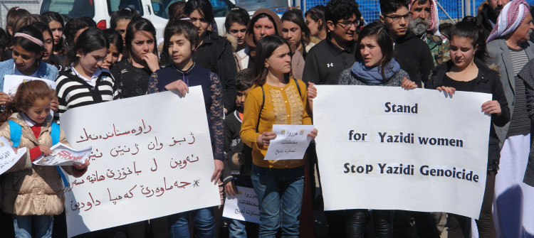 Yazidis demand ISIS atrocities against their community to be recognized as genocide