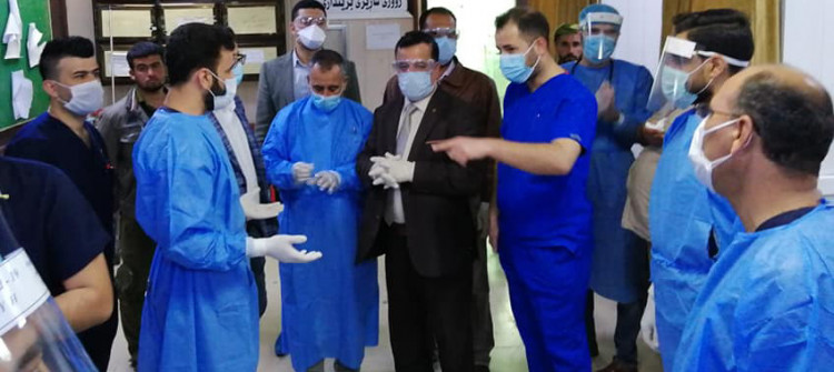 Kirkuk health director retires and his assistant takes office