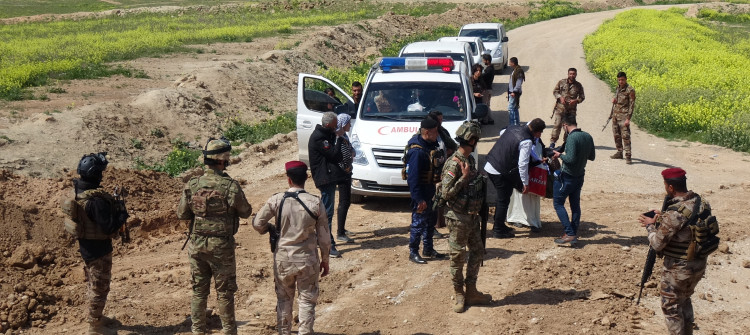 ISIS women and children smuggle out of Syrian camp and attempt to move to Sinjar