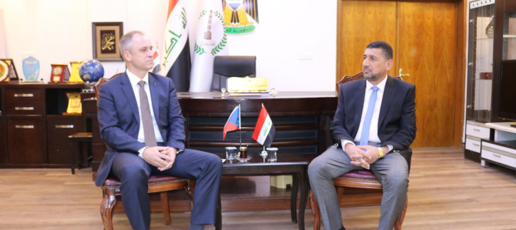 القنصل التشيك في إقليم كوردستان يؤكد اهتمام بلادة بمساعدة نينوى