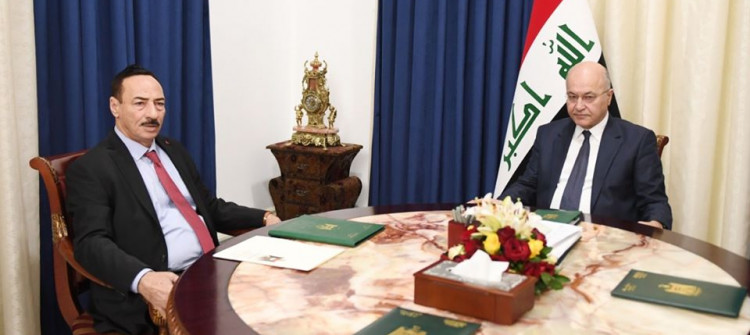 فور توليه منصب محافظ نينوى<br>سلسلة لقاءات رسمية جمعت نجم الجبوري مع كبار مسؤولي الحكومة الاتحادية