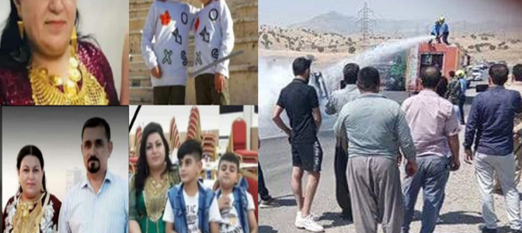 Onlar Yezidi ve Elkuşlu<br>Arabanın içinde yanan dört kişinin kimliği ortaya çıktı