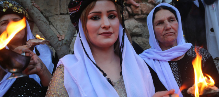 في زمن النزوح والكورونا<br> الايزيديون يحتفلون بعيد "الاربعاء الاحمر"