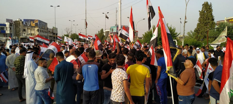 عرب كركوك يتظاهرون احتجاجا على اتفاق الحزبين الكورديين ترشيح شخصية لمنصب المحافظ
