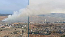 الدخان الناجم عن حرق النفايات يقلق راحة سكان 10 قرى بسنجار