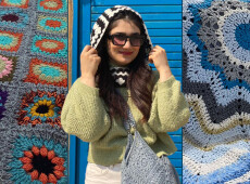 Art and Re-use Twisted: Nina Knits Used Wool Clothes to Accessories