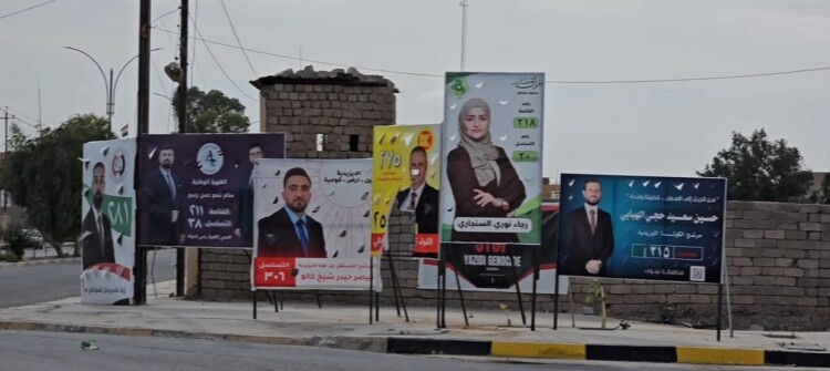 شنگال چەقی ململانێیی پارتی و ركابەرەكانییەتی لەم هەڵبژاردنەدا