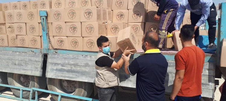 توزيع منح جديدة للنازحين العائدين إلى مناطقهم