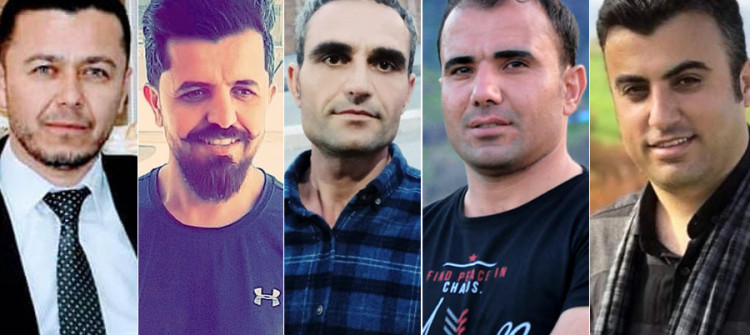 Mahkeme, Kürdistan Bölgesi'ndeki beş gazeteci ve aktiviste verilen hapis cezasını onadı