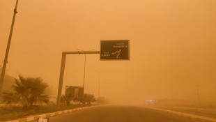 Massive dust storm in disputed territories