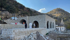 Bağdat ve Erbil tarafından finanse edilen Laleş Tapınağı'nın restoresi üçüncü etaba geçti