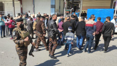 Kerkük’te esnaflar sokağa çıkma yasağını protesto etti