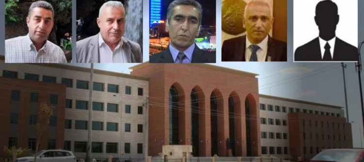 دۆسیەی دەستگیركراوانی بادینان؛ پێنج چالاكی دیكە بە ئامادەیی پارێزەرانیان دادگایی دەكرێن