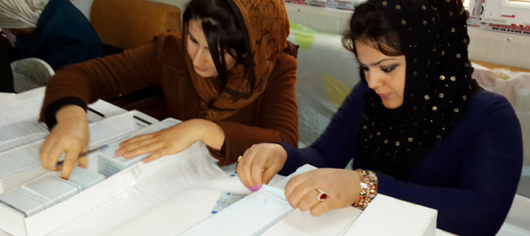 Diyala'da Kürt adayların hepsi kadın