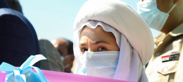 11 Ezidi kadın IŞİD mensuplarından olan çocuklarını gizlice aldı