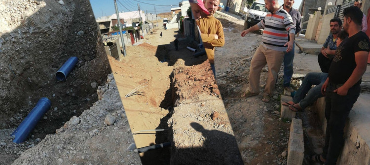 ادارة محافظة كركوك تهدد سكان منطقة باروتخانة