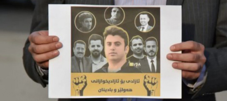 صدور أحكام بالسجن لست سنوات بحق خمسة من صحفيي وناشطي دهوك و أربيل