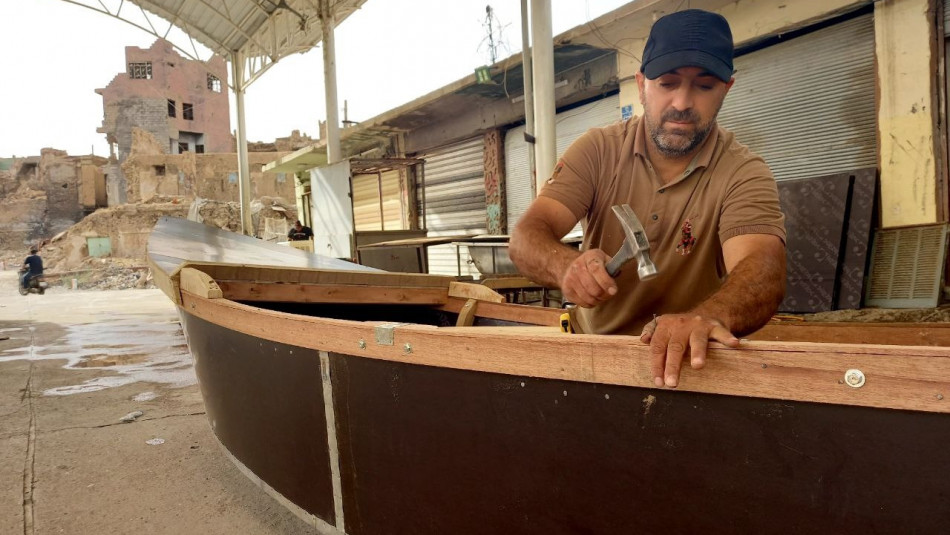 Besam Ahmed: 200 balıkçı için tekne yaptım