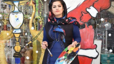 Zahra paints disputed Khanaqin with colors of peace and co-existence